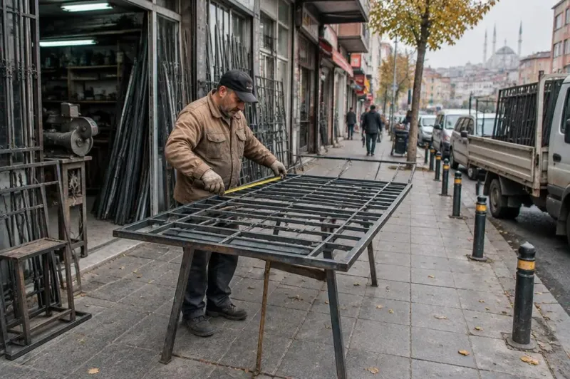 Silivri Demir Pencere Korkuluğu